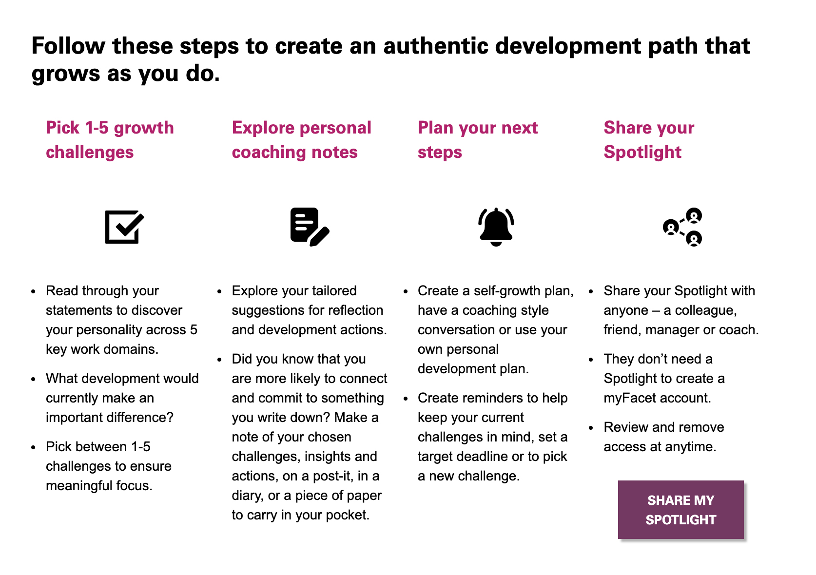 Develop skills that boost careers LP2 - myFacet5